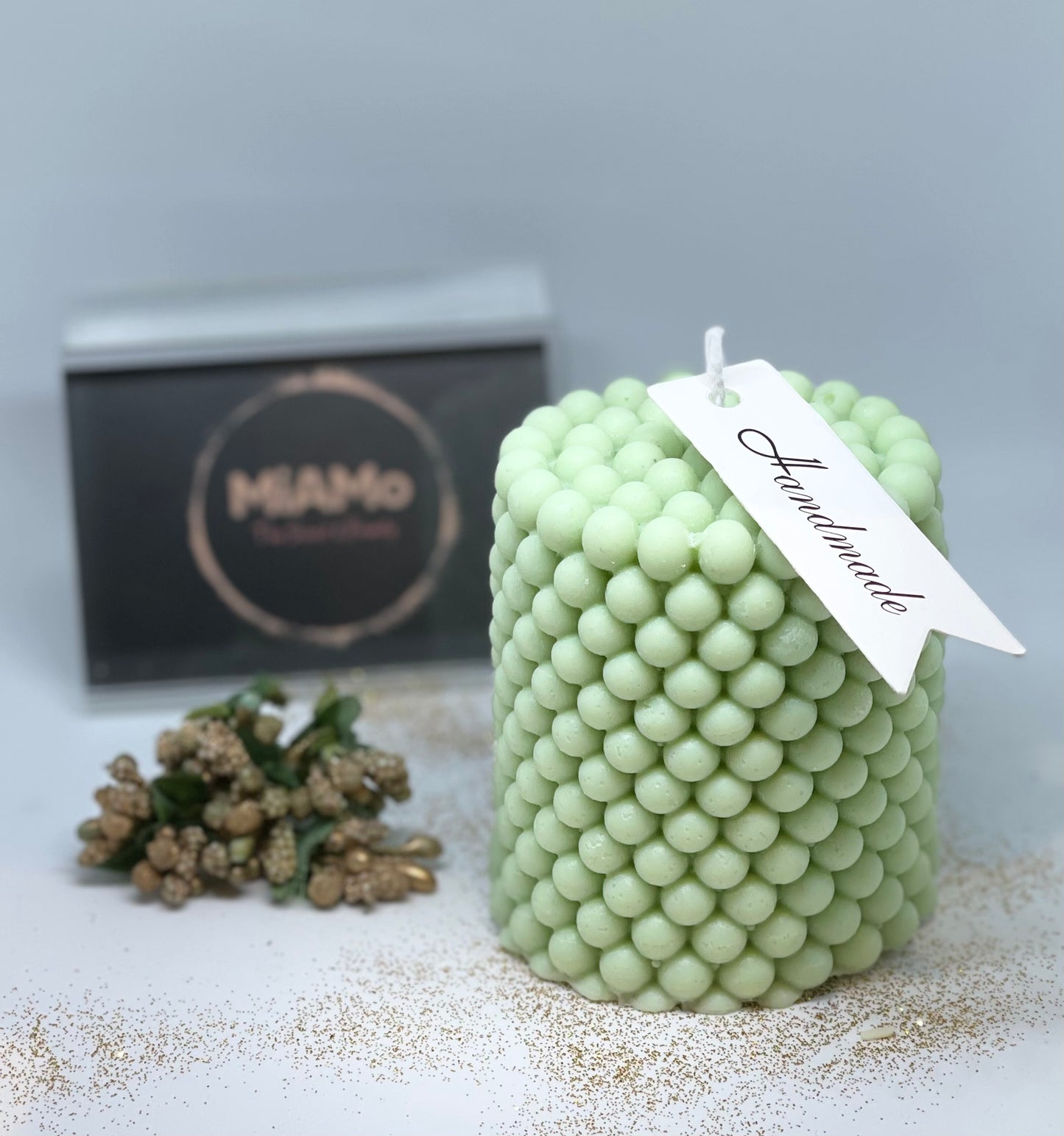 Ginger & Nutmeg Luxury scented pillar candle