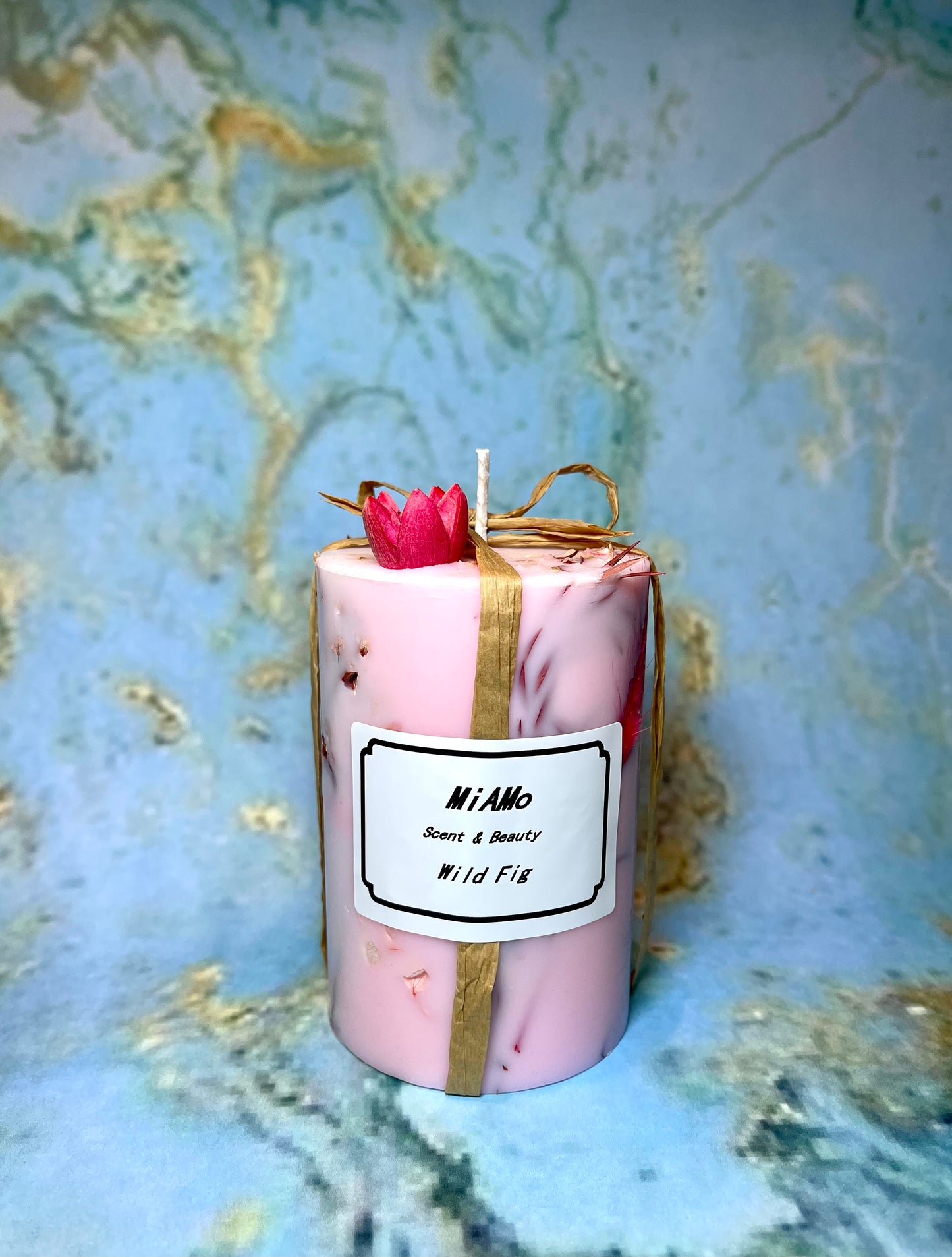 Wild Fig Luxury scented glass candle