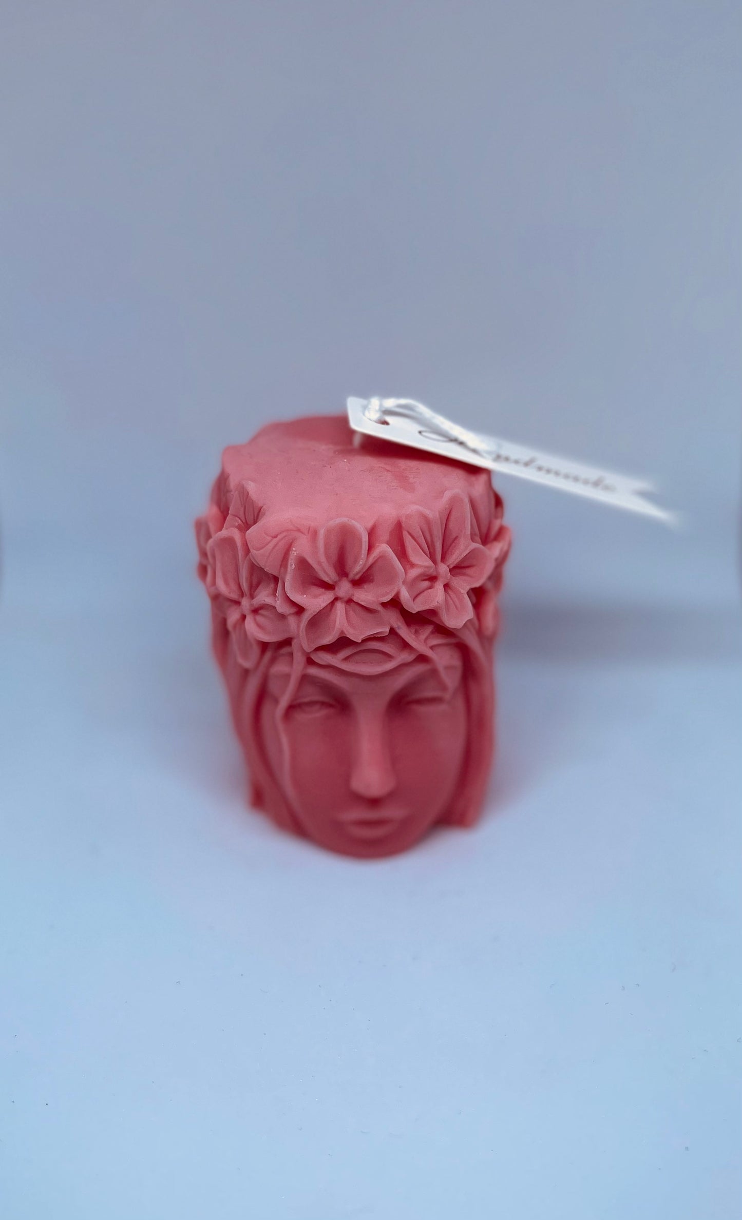 Grapes & Strawberry lightly scented pillar candle